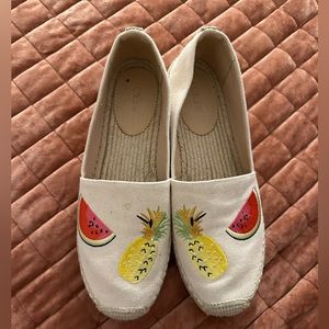 J. Crew Women's Fruit Salad Embroidered Espadrilles